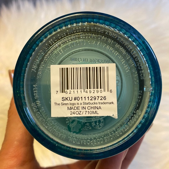 NEW ~ STARBUCKS IRIDESCENT MERMAID VENTI 24 oz TUMBLER - Picture 4 of 8